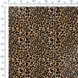 Tissu - Leopard beige