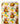 Tissu - Ours et poires sur fond beige