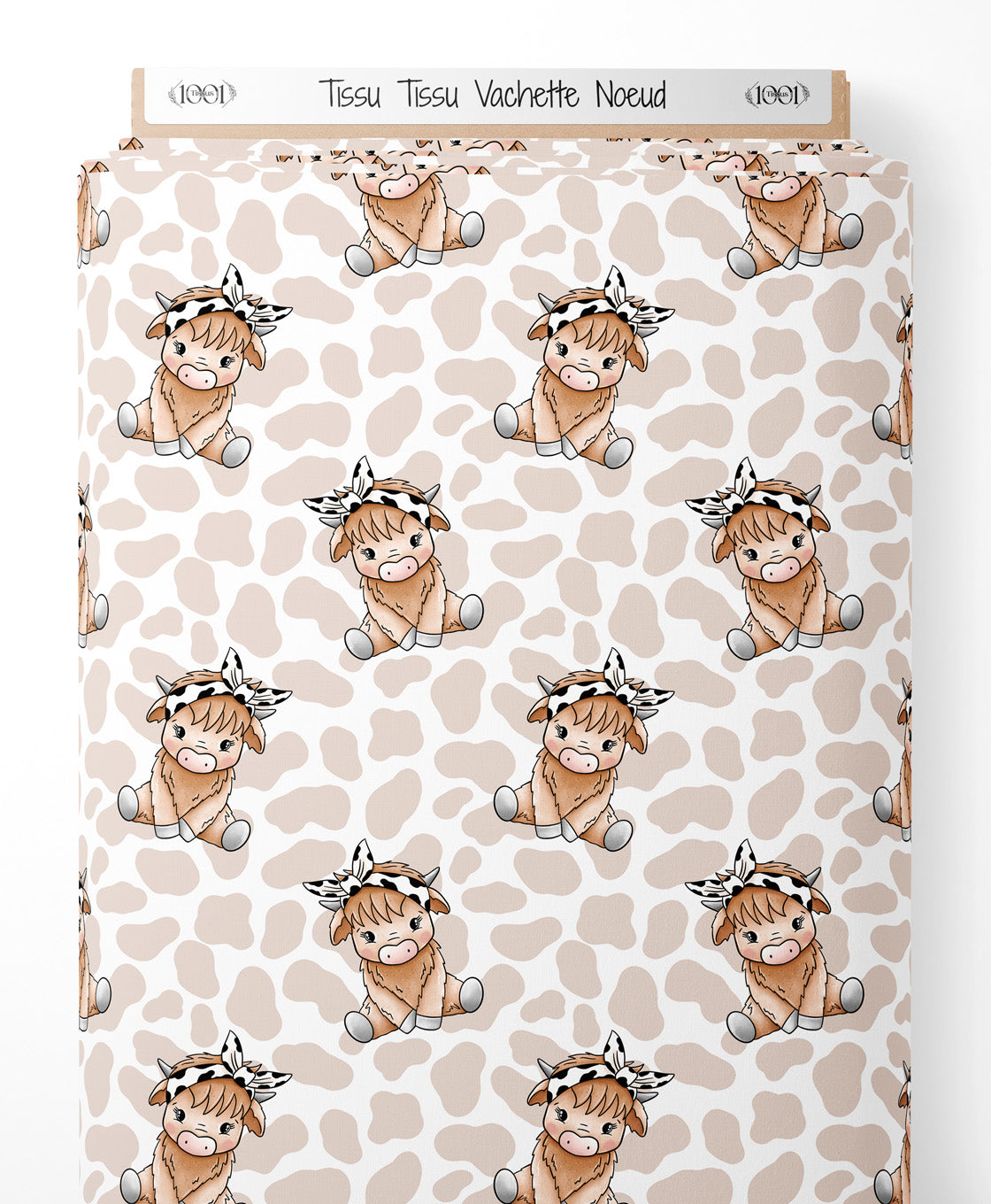 Tissu - Tissu Vachette Noeud