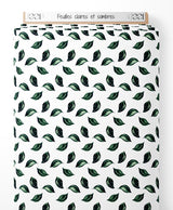 Tissu - Feuilles claires et sombres