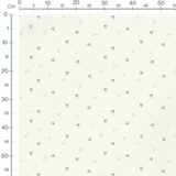 Tissu - Abeilles et fleurs jaunes