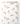 Tissu - Singes marron sur fond blanc
