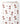 Tissu - Oursons et fraises roses