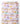 Tissu - Motifs jardin et arc-en-ciel