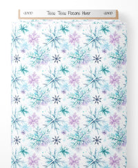 Tissu - Tissu Flocons Hiver