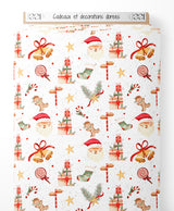 Tissu - Cadeaux et décorations dorées