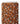 Tissu - Feuilles multicolores sur fond brun