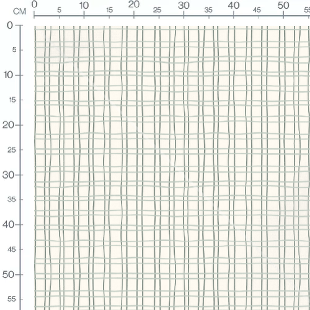 Tissu - Carreaux gris sur fond blanc