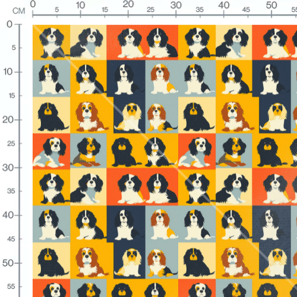 Tissu - King charles 9