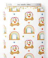 Tissu - Jeux éducatifs colorés