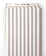 Tissu - Rayures verticales beiges