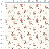 Tissu - Avions pastel sur fond blanc