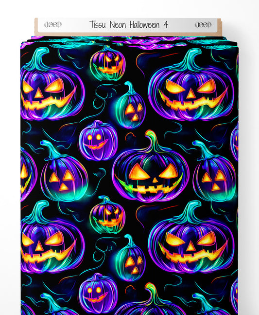 Tissu - Neon Halloween 4