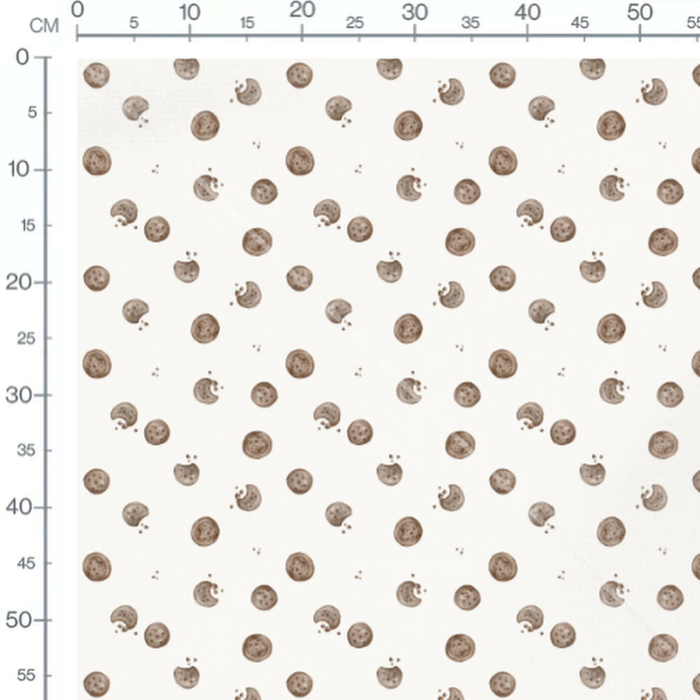 Tissu - Biscuits variés et croqués