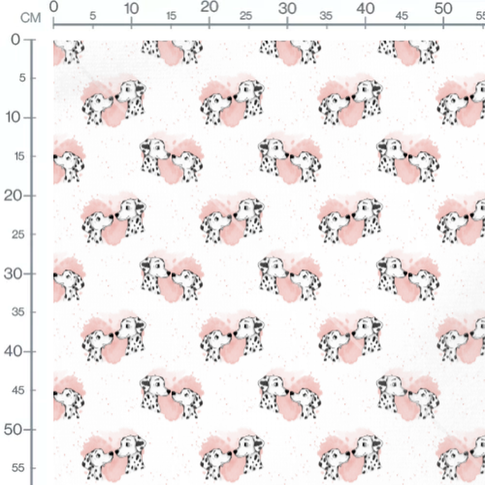 Tissu - Tissu Chiens Dalmatien