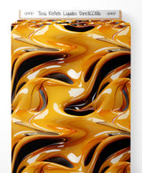 Tissu - Reflets Liquides Dorés