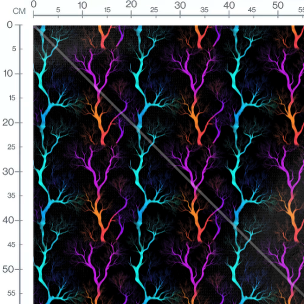 Tissu - Neon Halloween 5