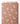 Tissu - Marguerites sur fond terracotta