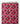 Tissu - Fleurs rouges sur fond rose 2