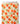 Tissu - Pêches orange sur rose pâle