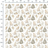 Tissu - Tissu Lutin Noel Petit Motif