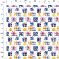 Tissu - Tissu Cadeaux Pastel