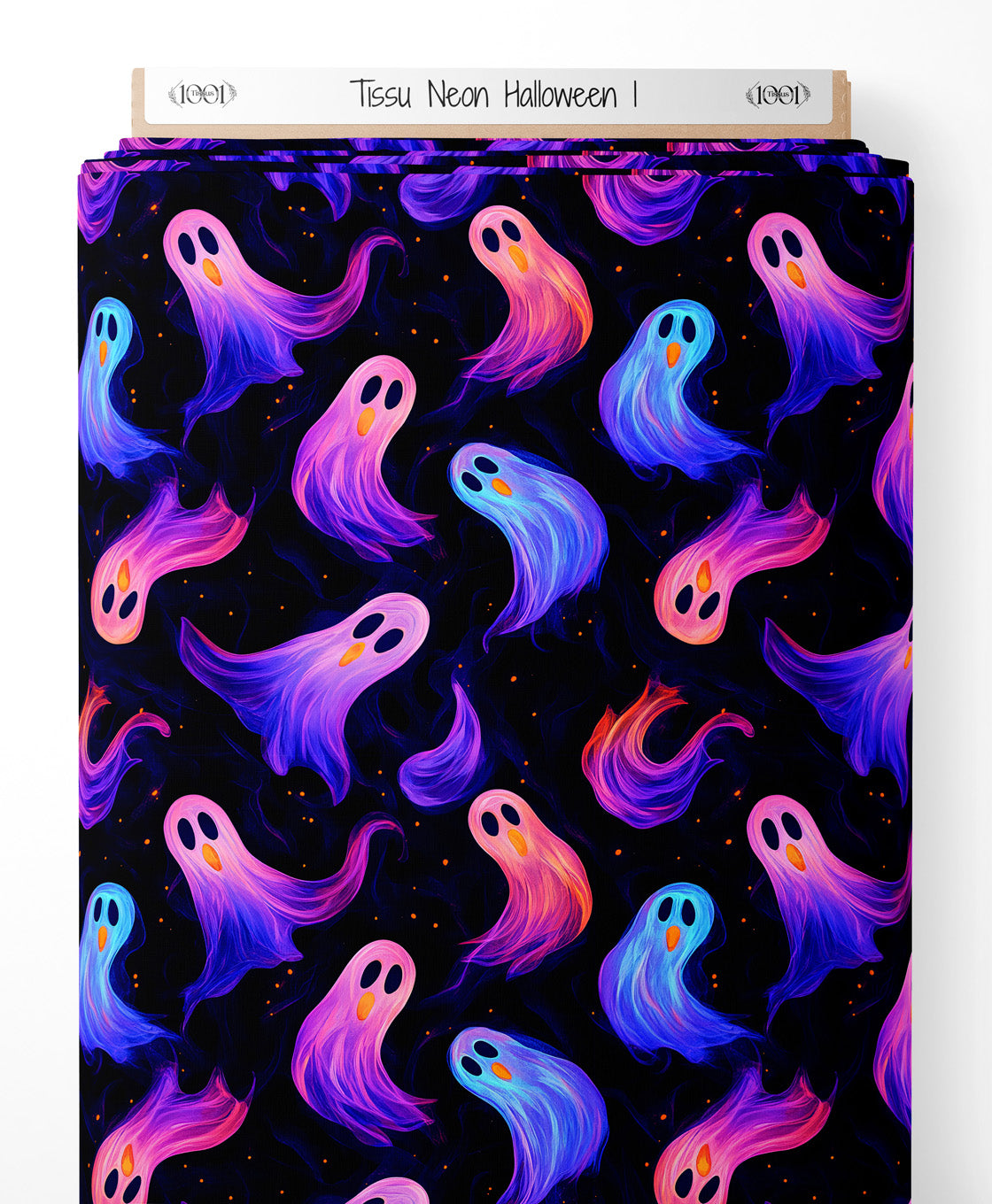 Tissu - Neon Halloween 1