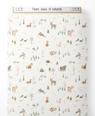 Tissu - Faune douce et naturelle
