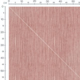 Tissu - Lignes ondulées rouges