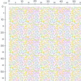 Tissu - leopard multicolore