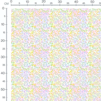 Tissu - leopard multicolore