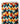 Tissu - Chevrons Cubes Multicolores