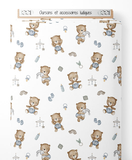 Tissu - Oursons et accessoires ludiques