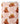 Tissu - Ours heureux sur fond rose