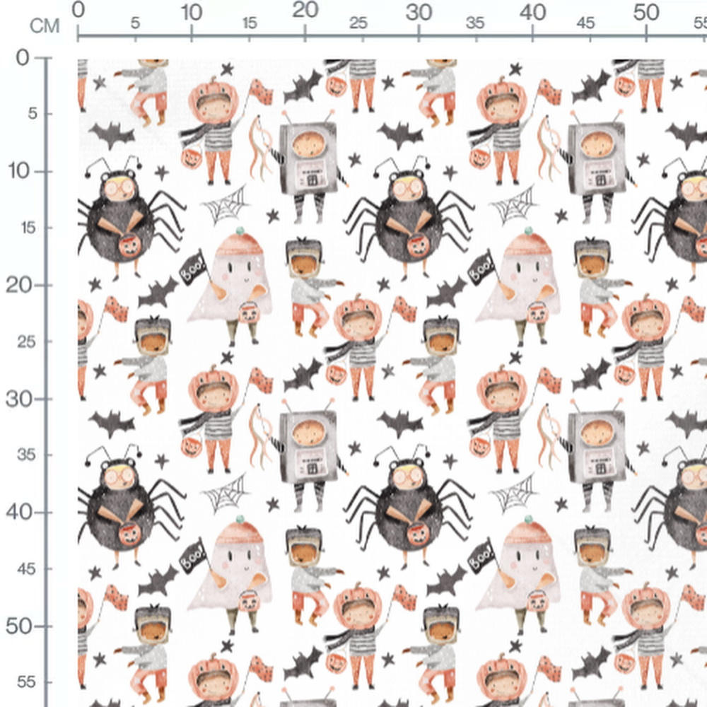 Tissu - Enfants déguisés Halloween