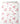 Tissu - Bourgeons roses sur blanc