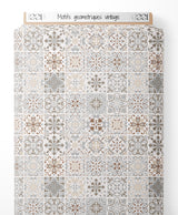 Tissu - Motifs géométriques vintage