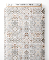 Tissu - Motifs géométriques vintage