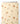 Tissu - Fleurs orange et blanches beige