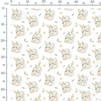 Tissu - Briques de lait d'avoine