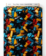 Tissu - Blocs Vernis Colorés