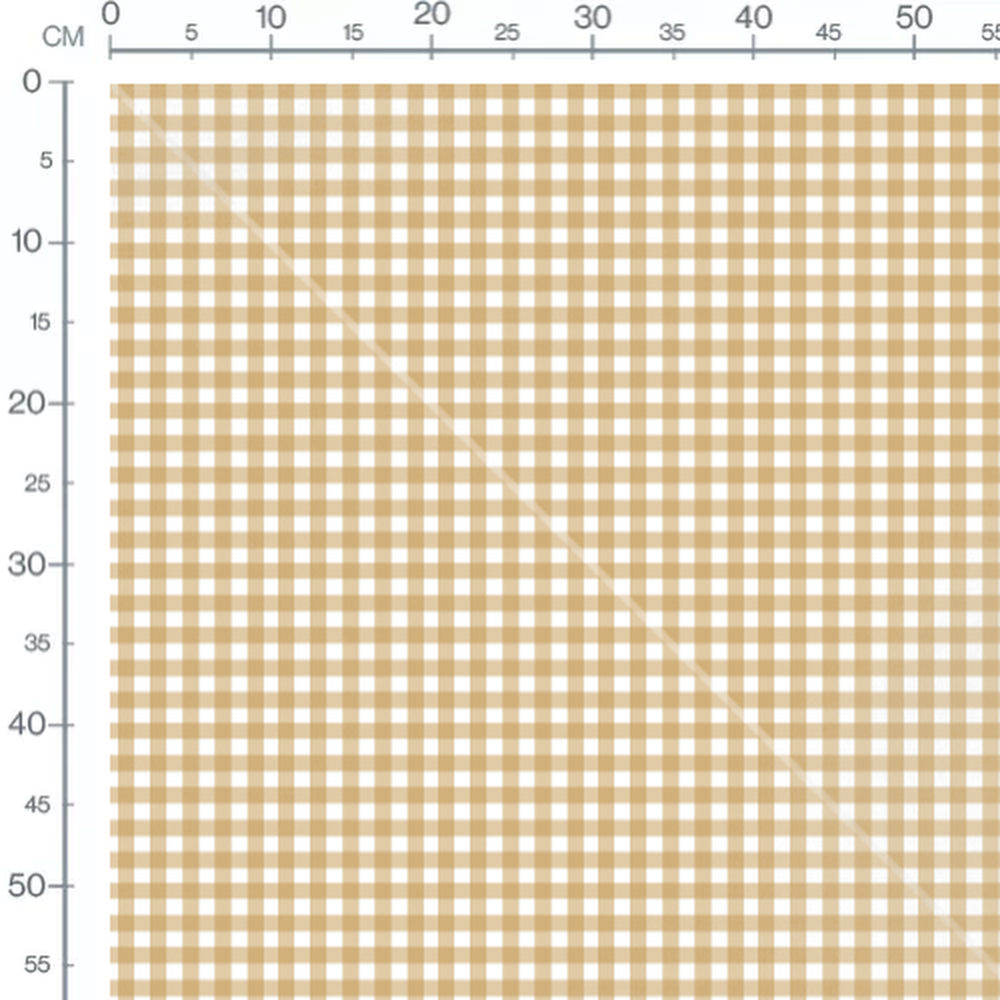 Tissu - Carreaux classiques sur uni 2