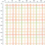 Tissu - Carreaux harmonie pastel