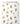 Tissu - Chiots et ballons sur fond blanc
