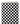 Tissu - Damier noir et blanc uni
