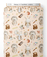 Tissu - Animaux et fournitures scolaires