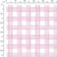 Tissu - Carreaux rose pastel