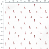 Tissu - Personnages en rose