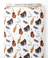 Tissu - Instruments et notes musicales