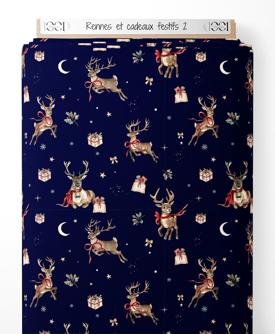 Tissu - Rennes et cadeaux festifs 2
